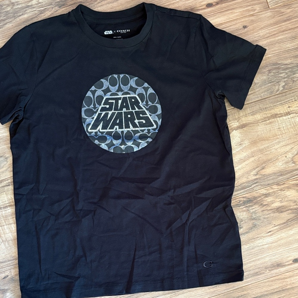 Coach Black Star Wars Graphic Tee